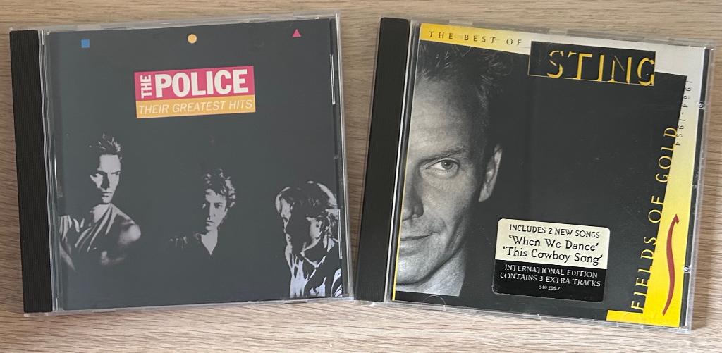 POLICE / STING - Their greatest hits & Fields of gold (2CDs), Envoi, Comme neuf, Pop rock