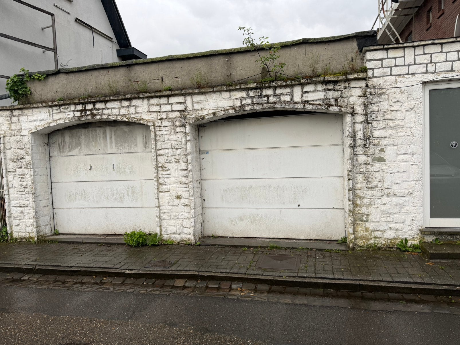 Garage poort 2m50 breed en 2m 70 hoog, Doe-het-zelf en Bouw, Glas en Ramen, Ophalen, Zo goed als nieuw