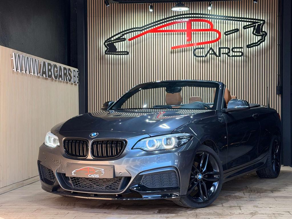 BMW 2 Serie 218 IA * CABRIOLET PACK M PERFORMANCE * GAR 12 M, Autos, Argent ou Gris, Entreprise, Cabriolet, 34 g/km