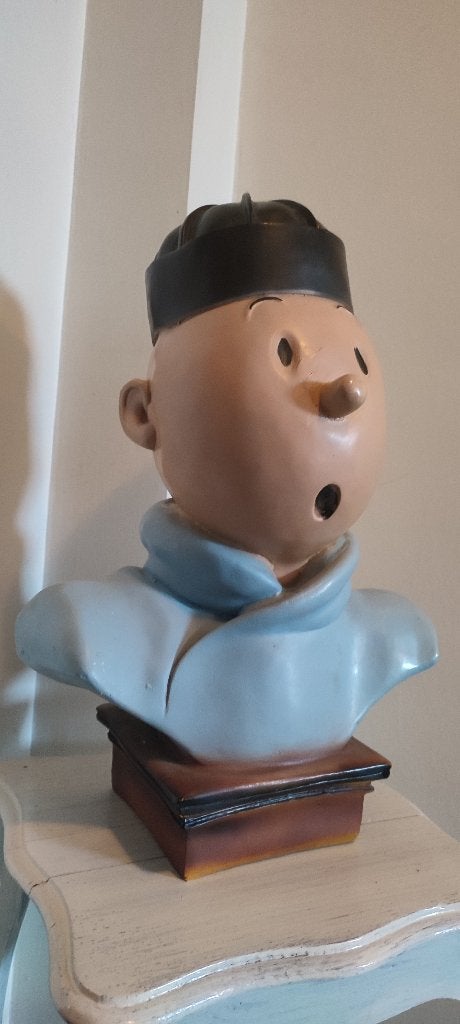 Buste Tintin "Le Lotus Bleu", Enlèvement, Neuf, Autres types