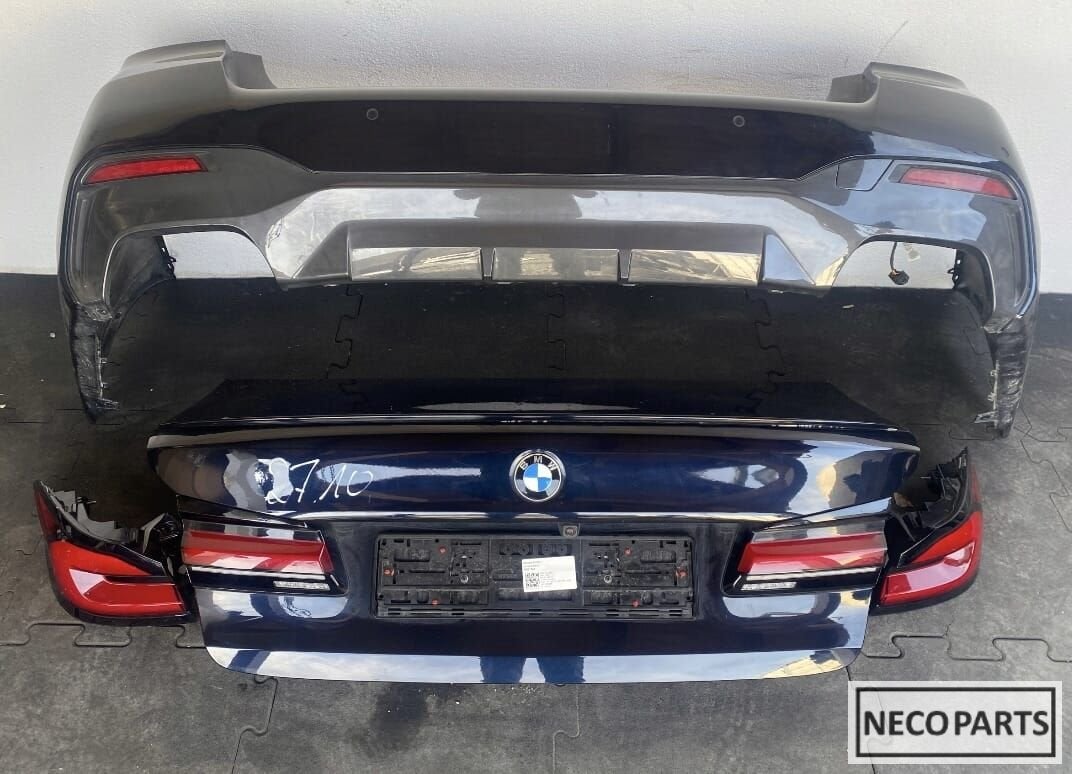 BMW G30 LCI FACELIFT ACHTERKLEP BUMPER ACHTERLICHTEN 416, Arrière, -, Haillon arrière, Utilisé