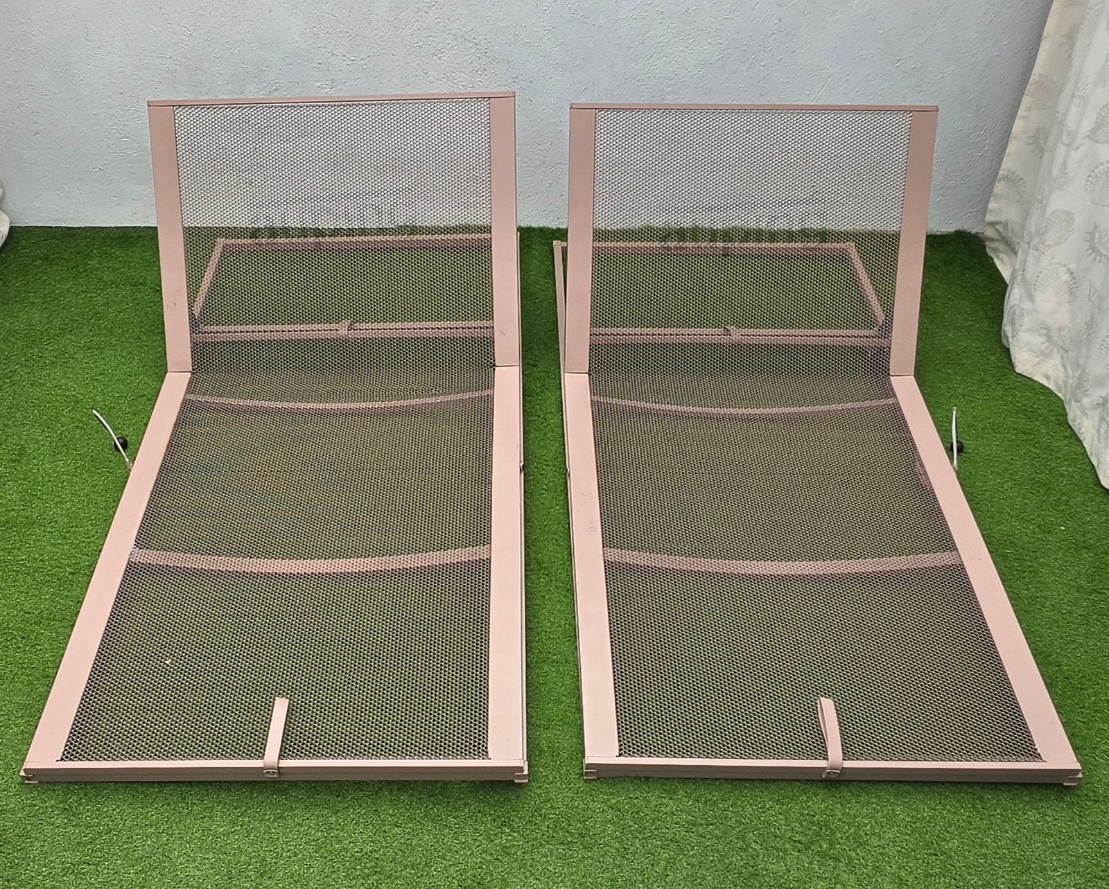 2 Auping Bedbodems 100x200cm Handverstelbaar, Ophalen, Auping