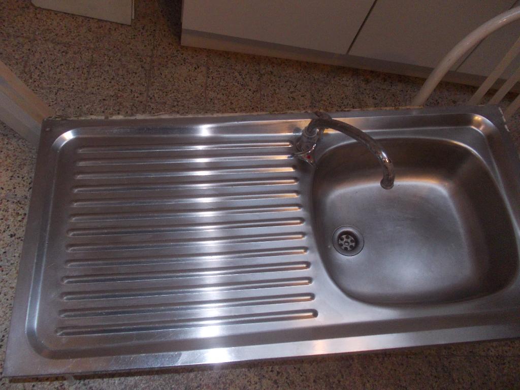 Evier de cuisine inox, Enlèvement, Utilisé