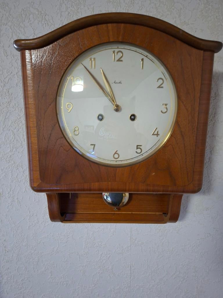 Wandklok Mauthe, Antiek en Kunst, Ophalen