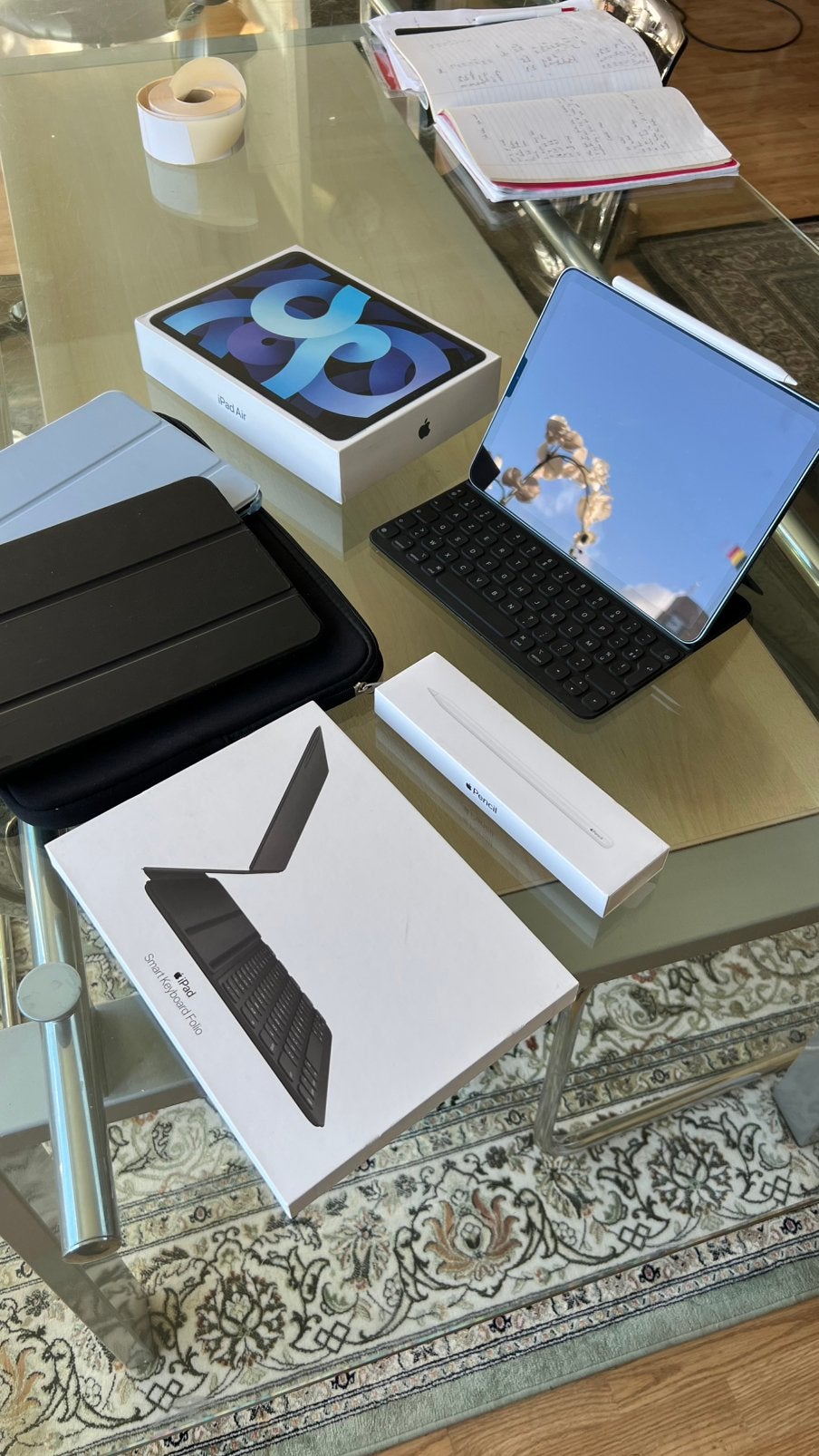 Apple ipad air 4e generation, Computers en Software, Gebruikt, Apple iPad Air, Wi-Fi, Ophalen