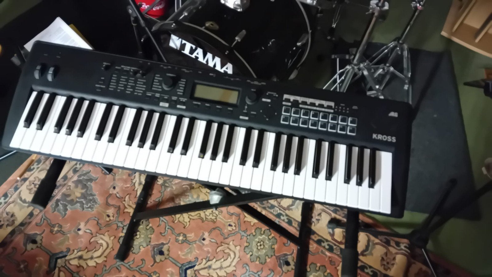Korg Kross 2 met Korg softbag, Muziek en Instrumenten, Keyboards, Ophalen of Verzenden, Korg