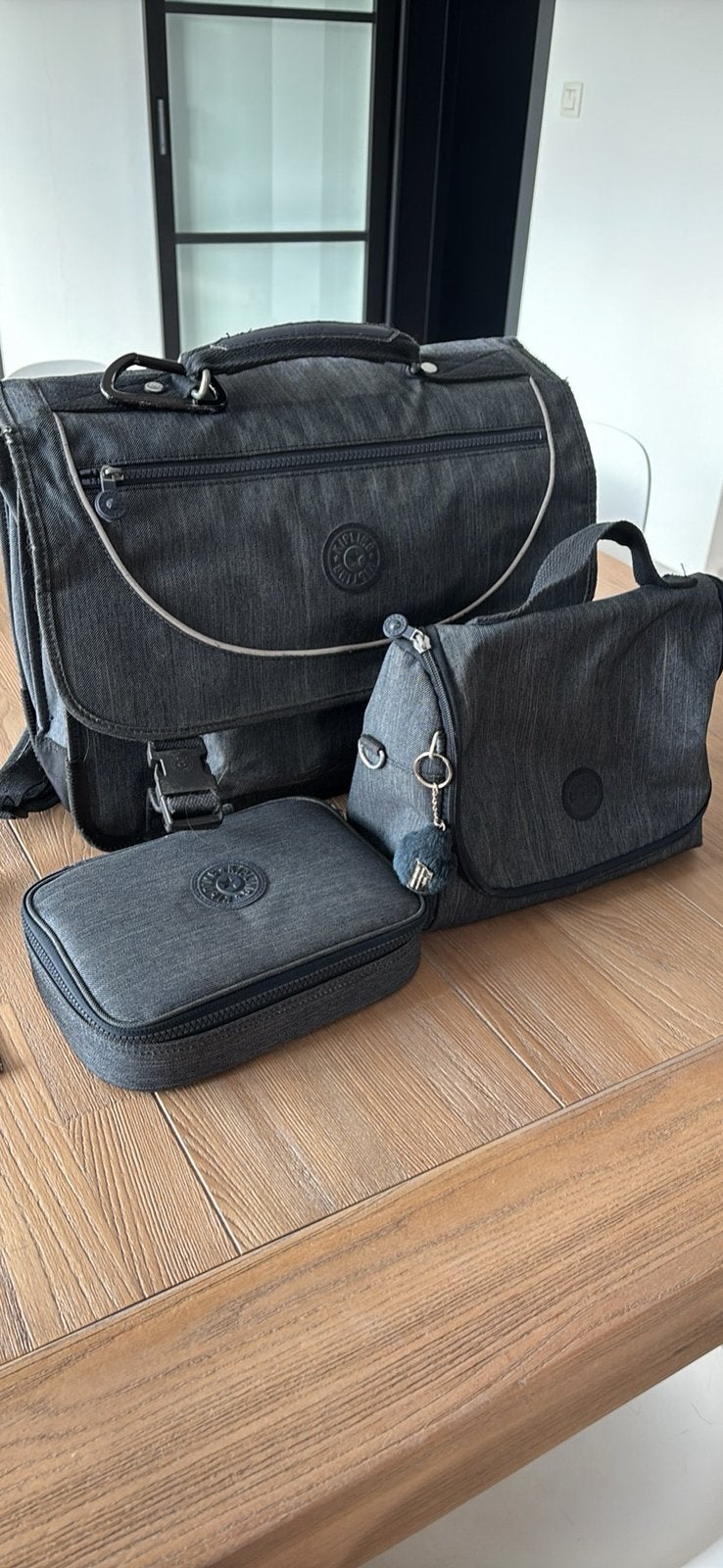 Lot cartable Kipling, Enlèvement, Utilisé, Porte-documents ou Cartable