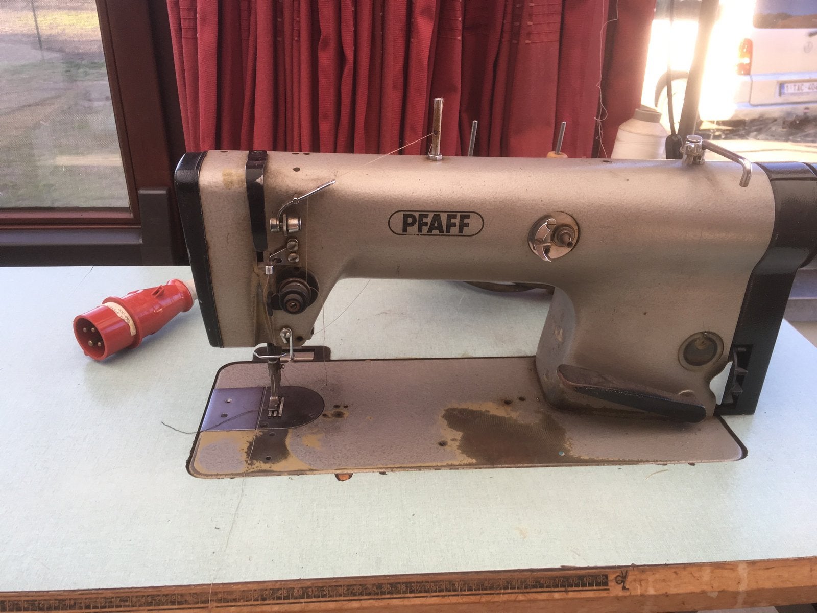 Industriële snelstikker en lock, Ophalen, Gebruikt, Pfaff, Industrieel