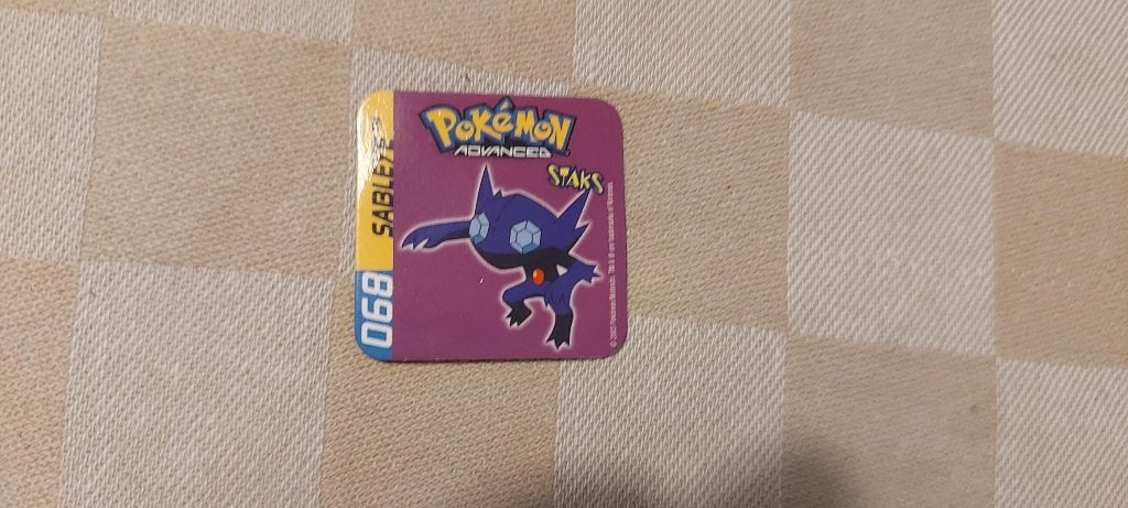 jouet magnétique Pokemon Panini Sticks Sableye 2003, Enlèvement ou Envoi, Neuf