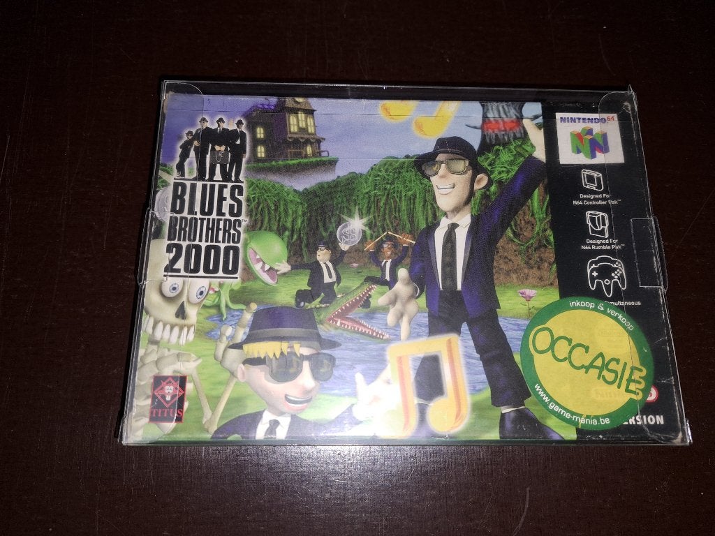 N64 Blues Brothers 2000, Ophalen of Verzenden, Gebruikt