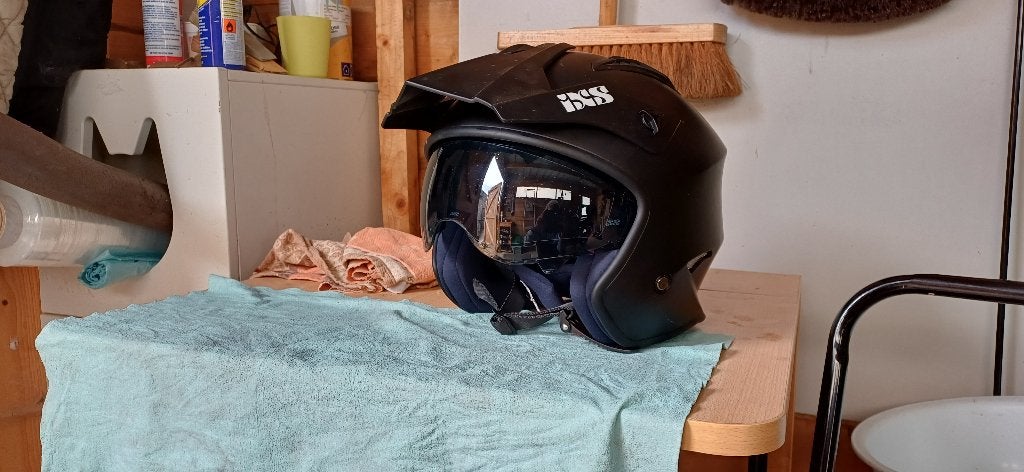 brommer/scooter helm, Fietsen en Brommers, Brommerhelmen, Ophalen, Nieuw, Small, IXS