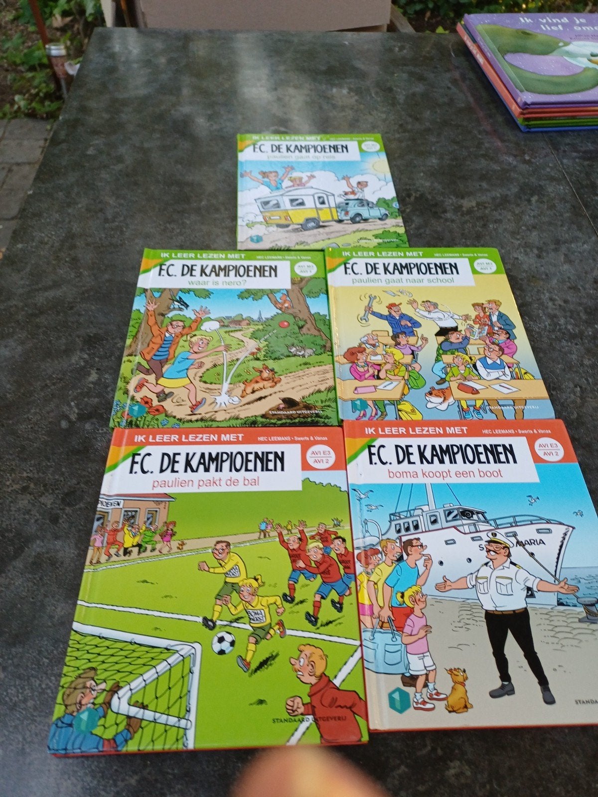 Fc de kampioenen prima staat 5 strips, Boeken, Stripverhalen, Ophalen
