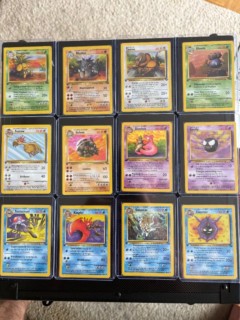 Pokemon jungle/fossil 1st edition singles en bulk modern, Enlèvement ou Envoi, Comme neuf