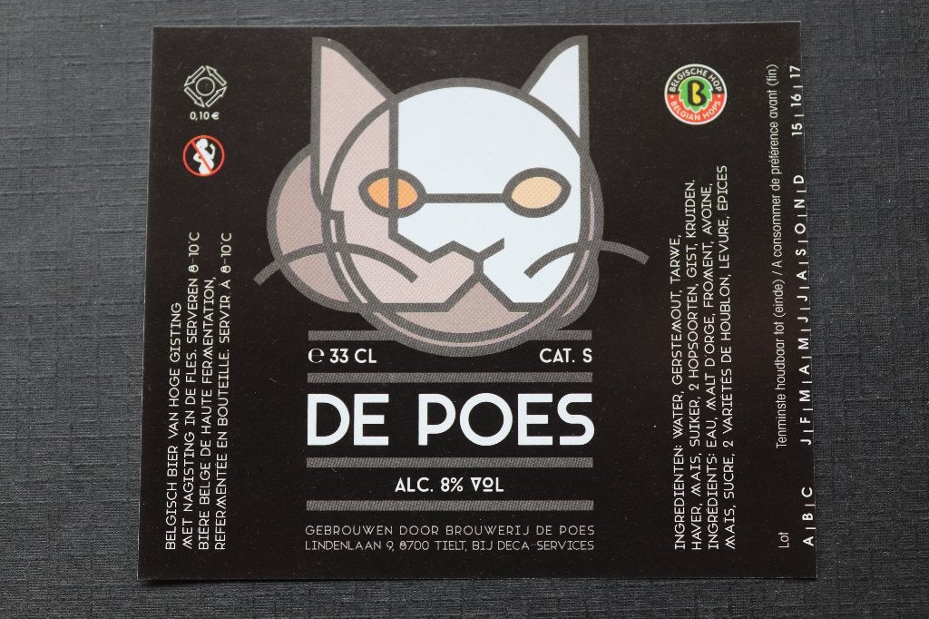 bier etiket, Ophalen of Verzenden, Nieuw, Overige typen, Overige merken