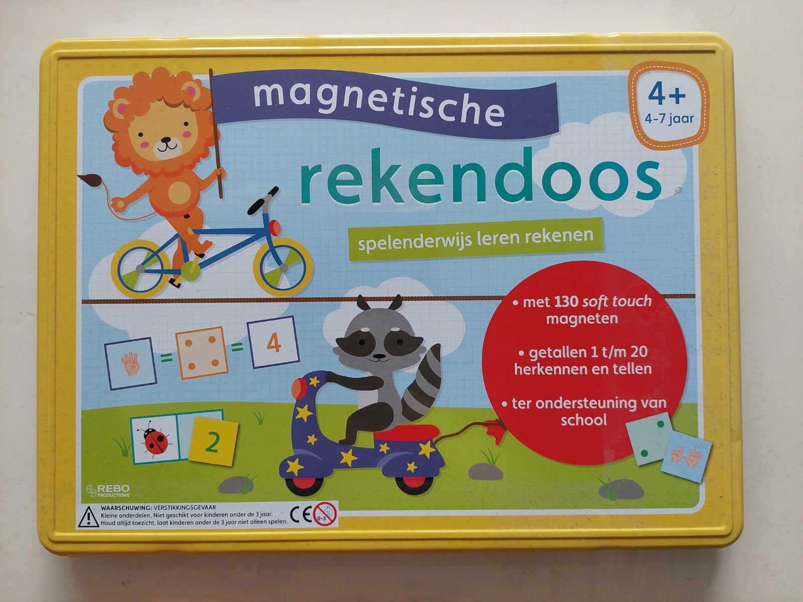 Magnetische rekendoos, Ophalen