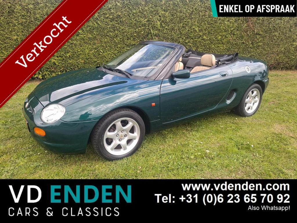 MG F 1.8i "75" MK II - NW APK 1e Eig., Autos, Oldtimers & Ancêtres, Cuir, Achat, Beige, Entreprise
