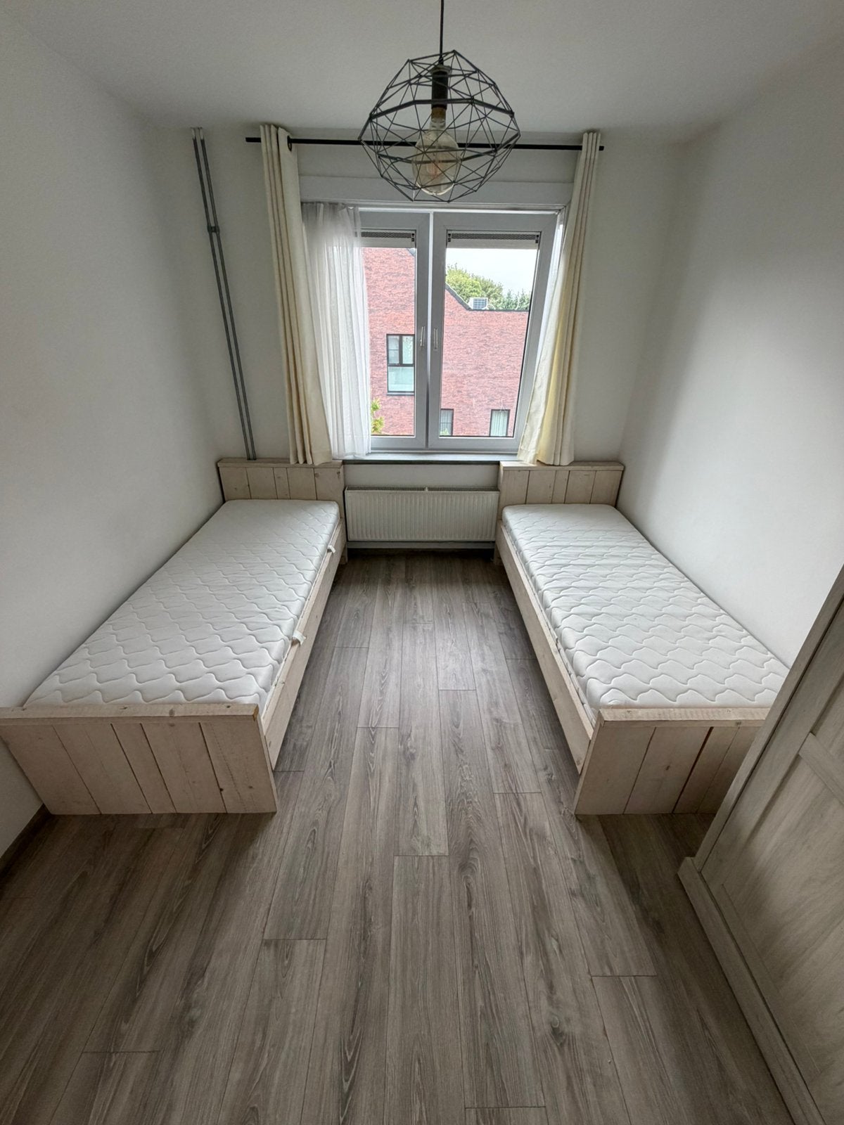 Chambre complète en chêne à vendre, Enlèvement, Comme neuf, Deux personnes, Eikenhout