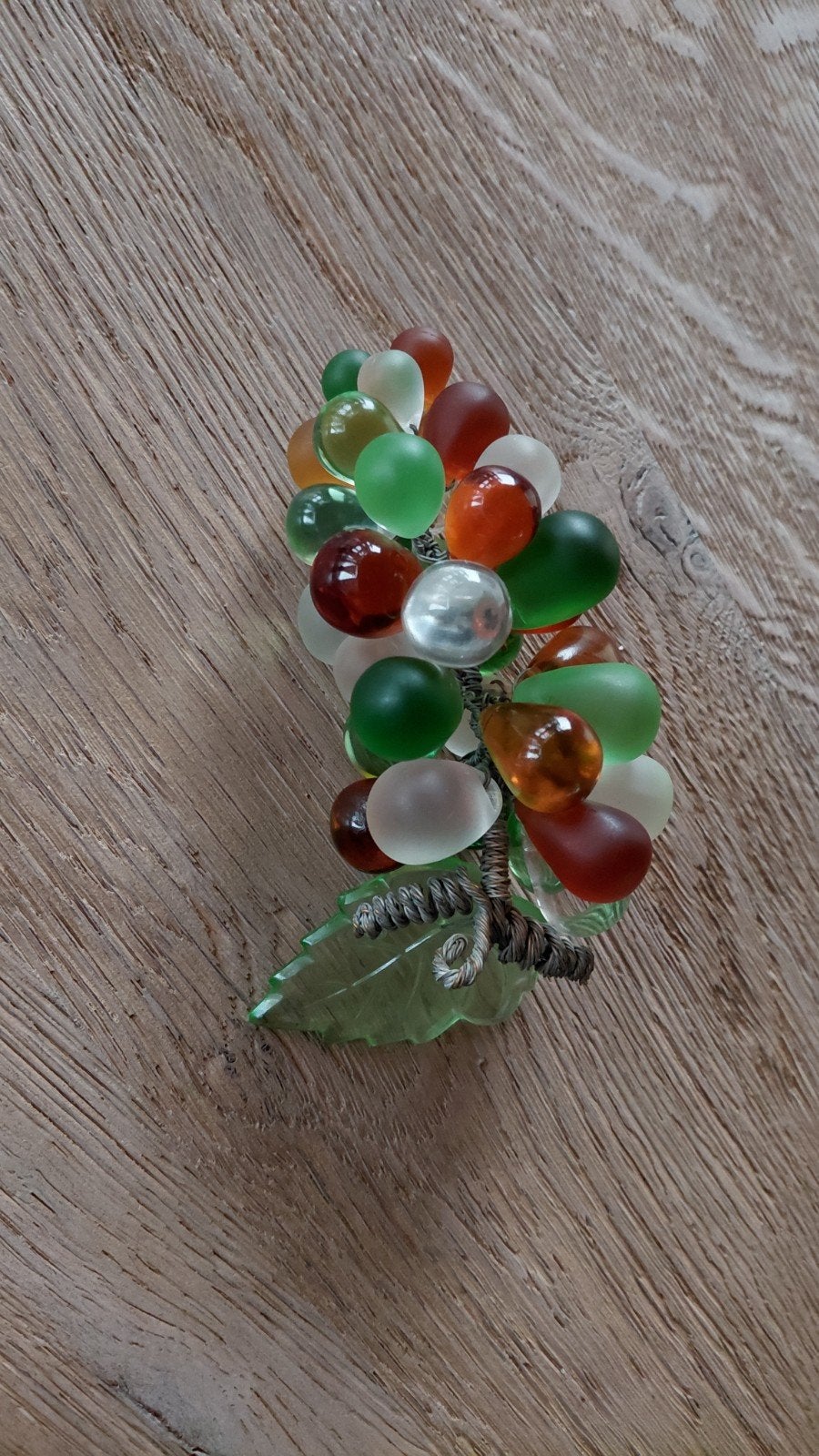 Glazen druif 10€, Ophalen