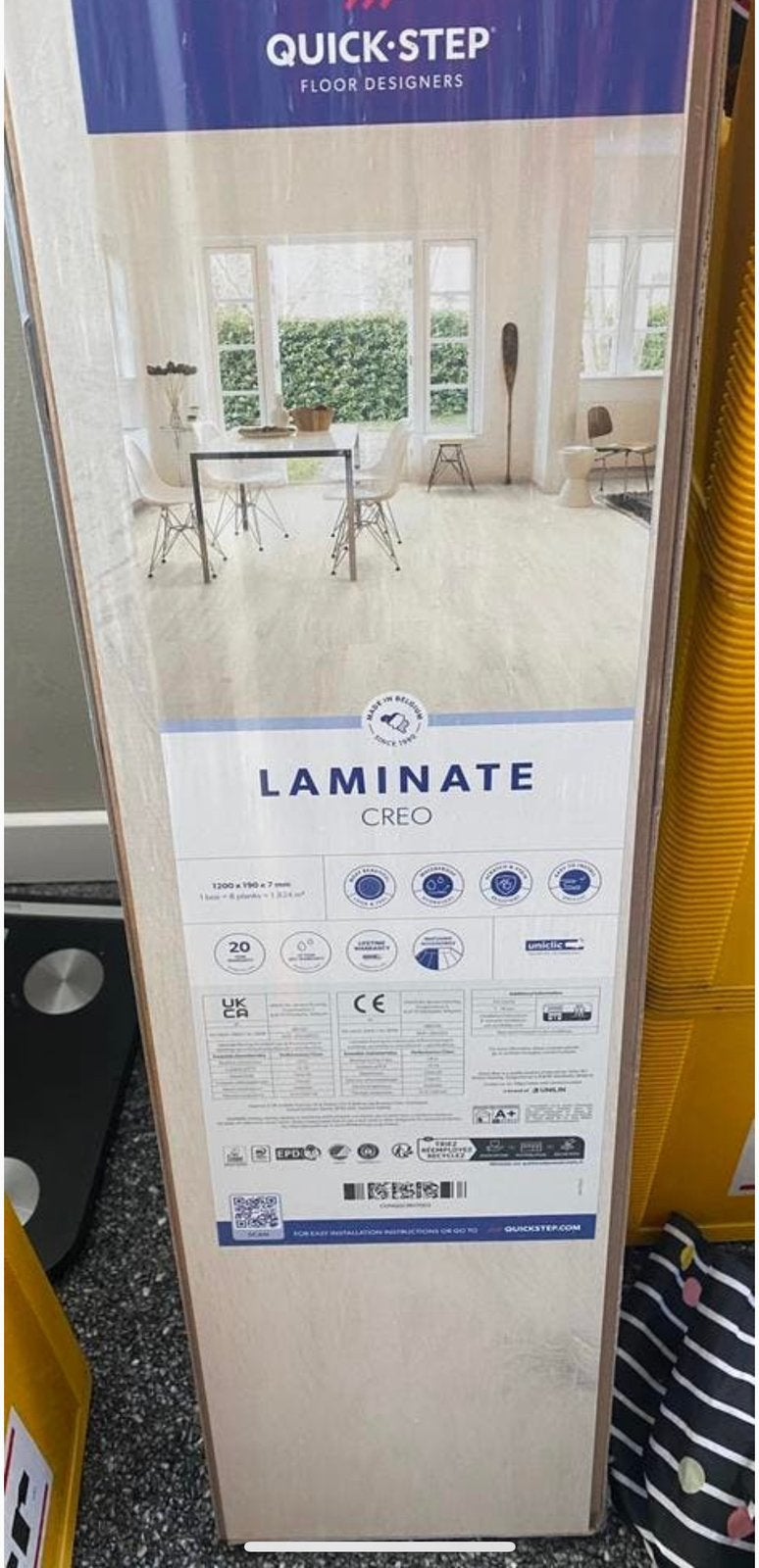 Quickstep laminaat, Enlèvement, Neuf, 5 à 10 m², Aggloméré