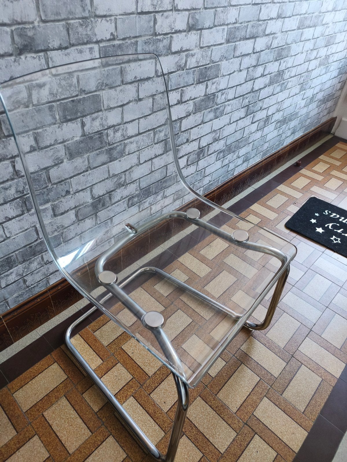 Chaise transparente, Maison & Meubles, Chaises, Enlèvement