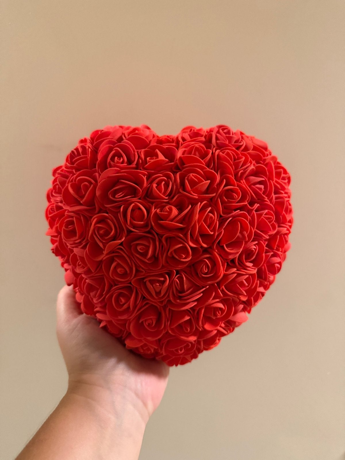 Coeur de petales en mousse, Maison & Meubles, Accessoires pour la Maison | Plantes & Fleurs artificielles, Enlèvement, Comme neuf