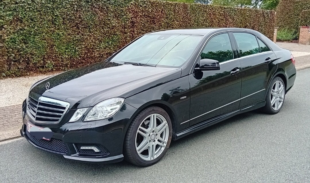 Mercedes-Benz E-200 Diesel AMG-Pakket, Auto's, Alcantara, Diesel, Particulier, Te koop