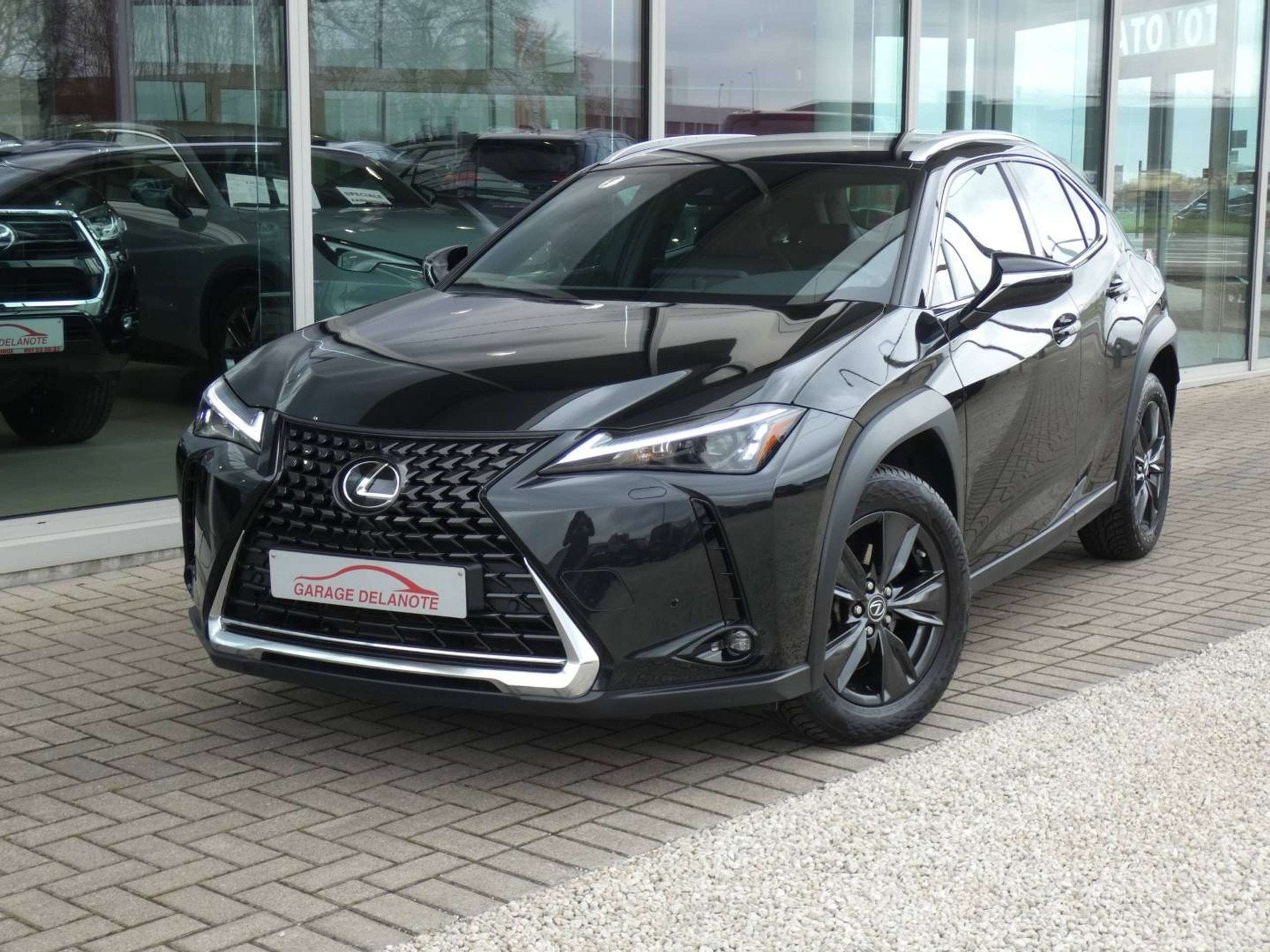 Lexus UX 250H Hybrid +TREKHAAK +LEDER +Zetelverwarming +Dode, Autos, Achat, Entreprise, Noir, 5 portes