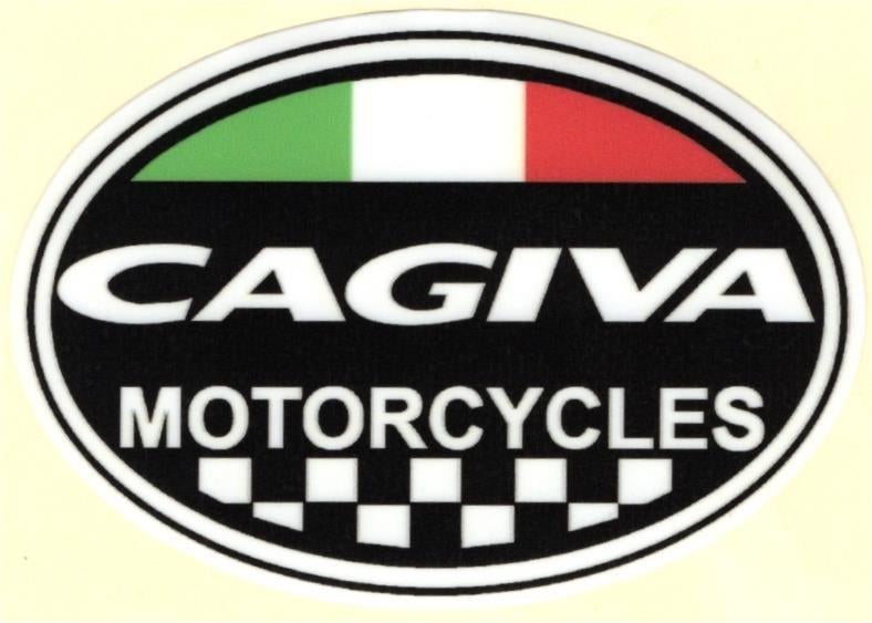 Cagiva Motorcycles sticker #7, Motoren, Accessoires | Stickers, Verzenden