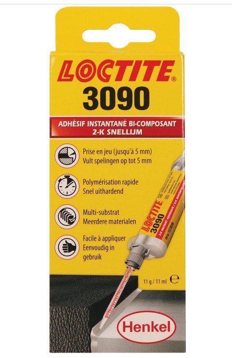 AUTO HERSTEL LIJM loctite 3090 henkel 11 gram, Verzenden