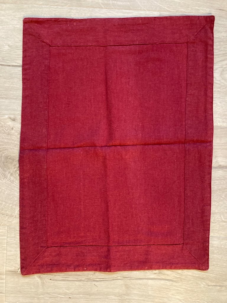 6 stoffen onderleggers, Huis en Inrichting, Nieuw, Ophalen of Verzenden, Katoen, Placemat