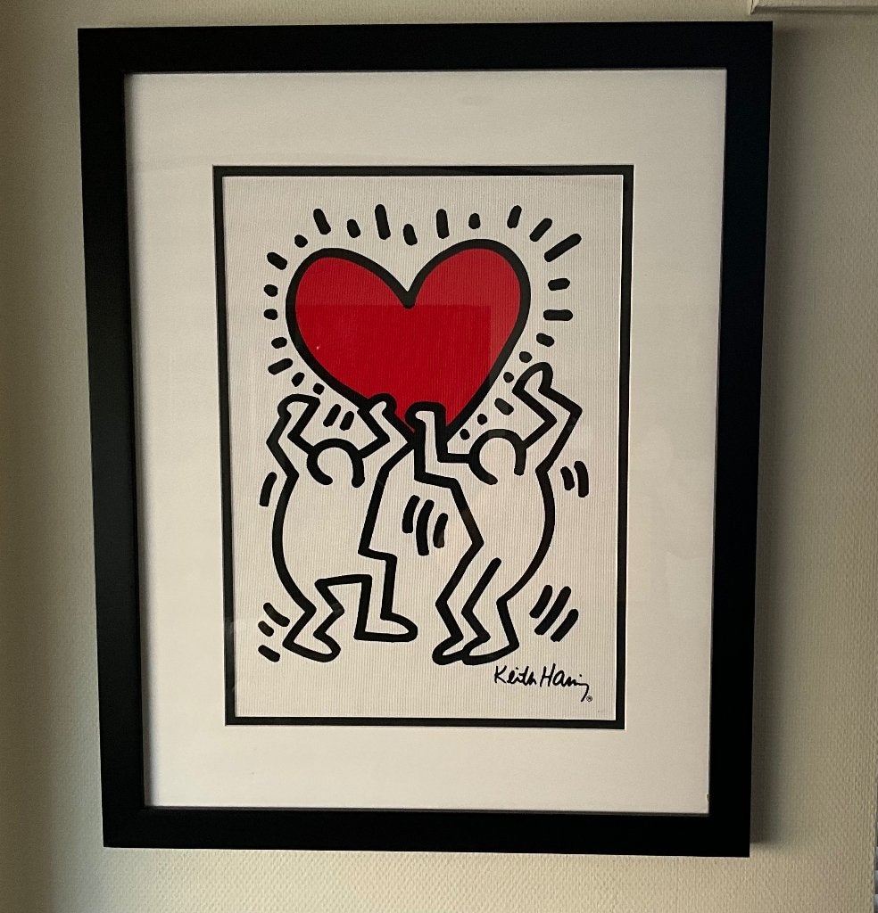Keith Haring, Ingelijst, Ophalen, Overige onderwerpen