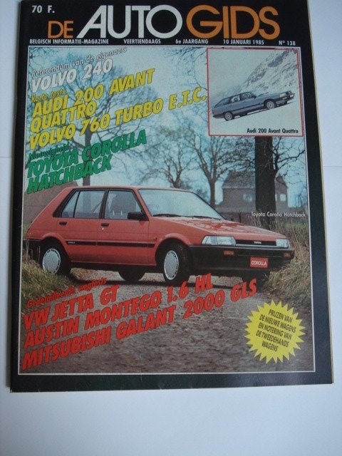 AutoGids 138, Boeken, Verzenden, Zo goed als nieuw, Algemeen