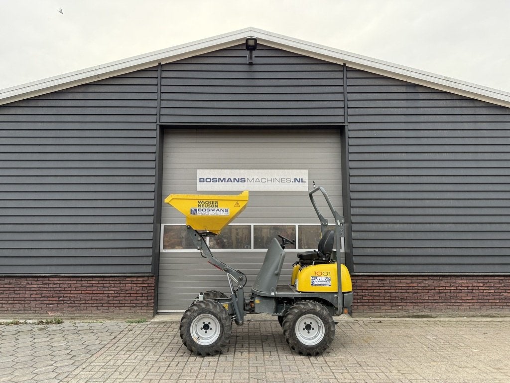Wacker Neuson 1001 wieldumper, Zakelijke goederen