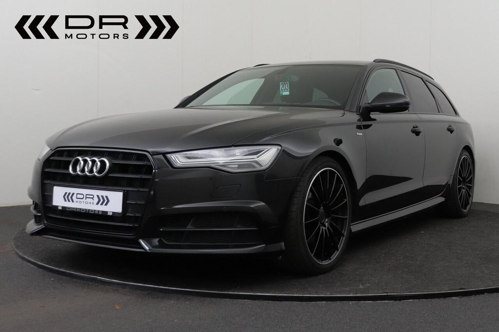 Audi A6 AVANT - S LINE - NAPPALEDER - LED - VERWARMDE ZETELS, 4 cilinders, 0 kg, Zwart, Bedrijf