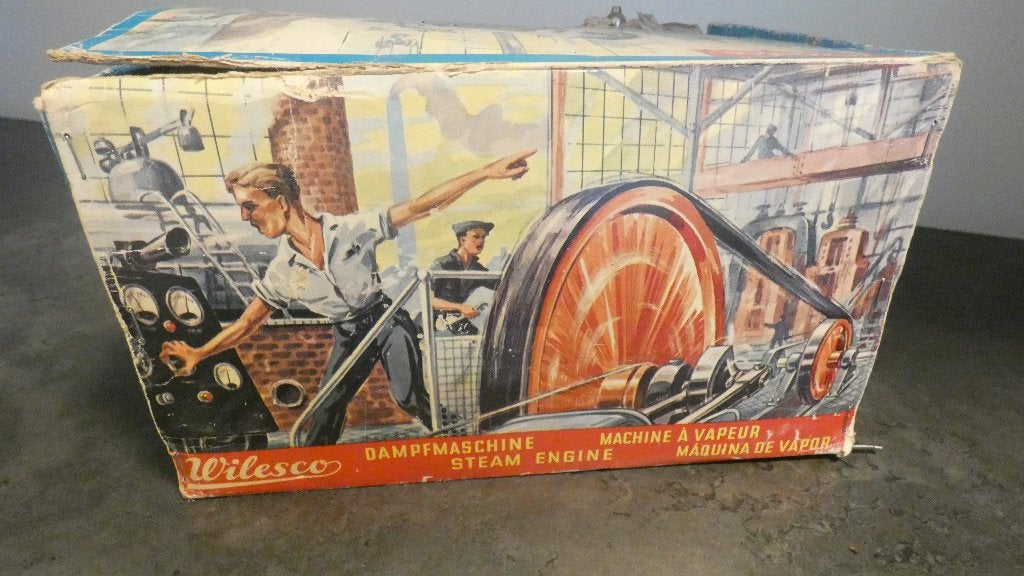 Wilesco stoommachine D8 [jcm2071], Antiek en Kunst, Antiek | Speelgoed, Ophalen of Verzenden