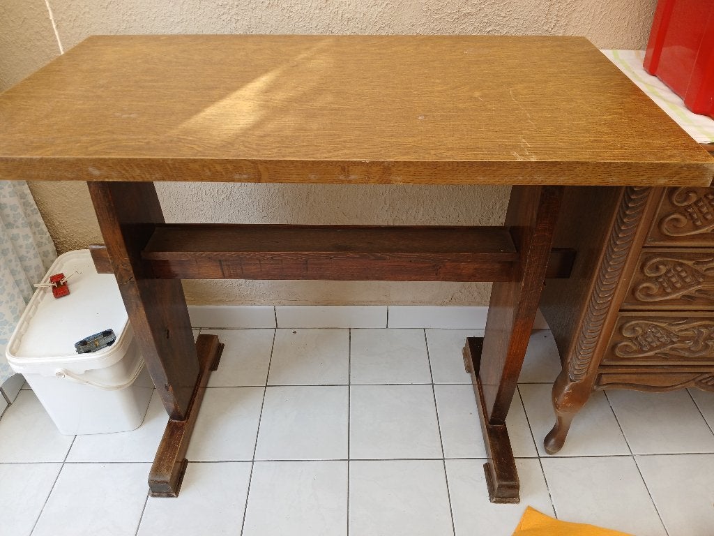 vintage, café kaarttafeltje, Ophalen, Gebruikt