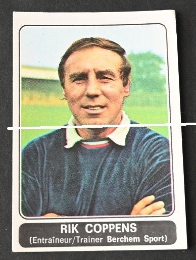 Panini Football 73 - 74 / Berchem Sport / Rik Coppens, Verzamelen, Verzenden, Zo goed als nieuw, Poster, Plaatje of Sticker
