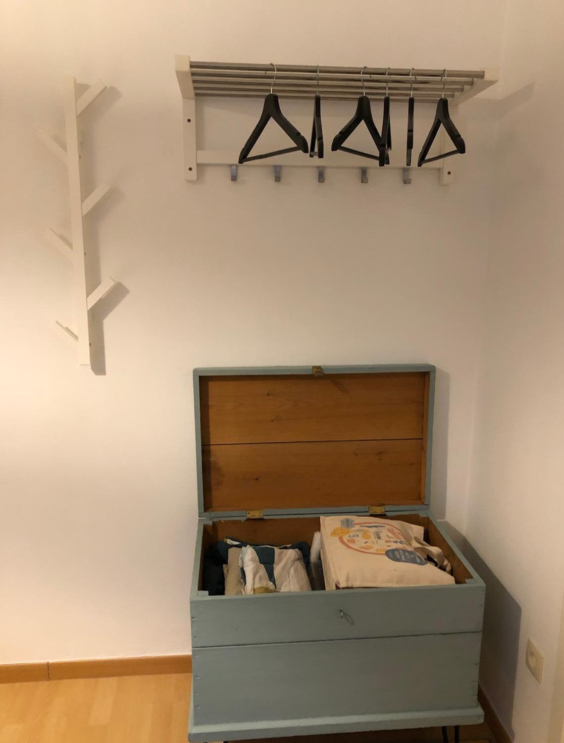 Vintage, retro grote opbergkoffer, Huis en Inrichting, Ophalen, Gebruikt, Vintage