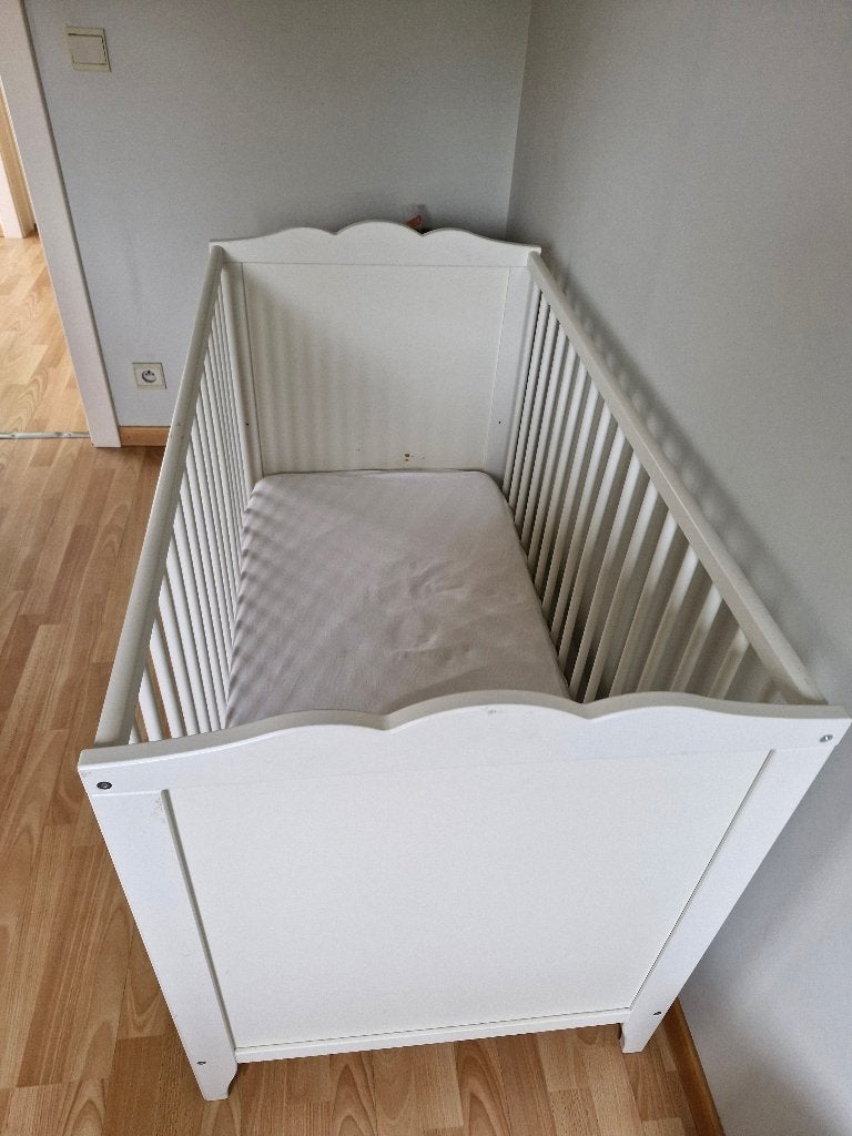 Kinderbedje, Kinderen en Baby's, Ophalen, Zo goed als nieuw, Minder dan 140 cm, Matras