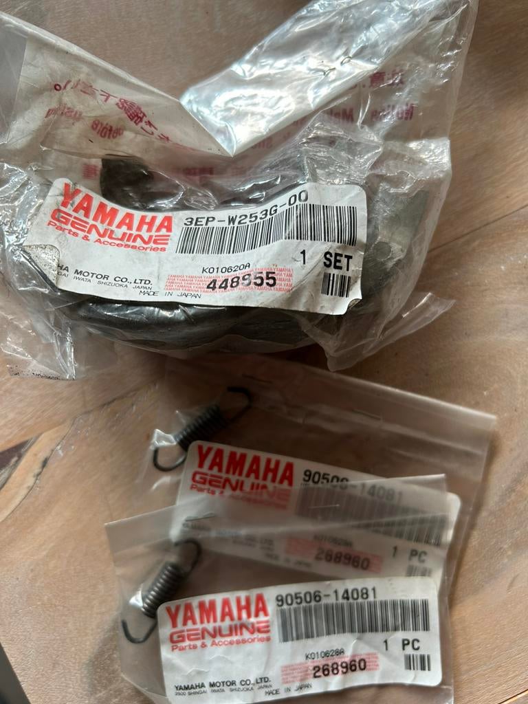 Remschoenen yamaha sting, Fietsen en Brommers, Ophalen