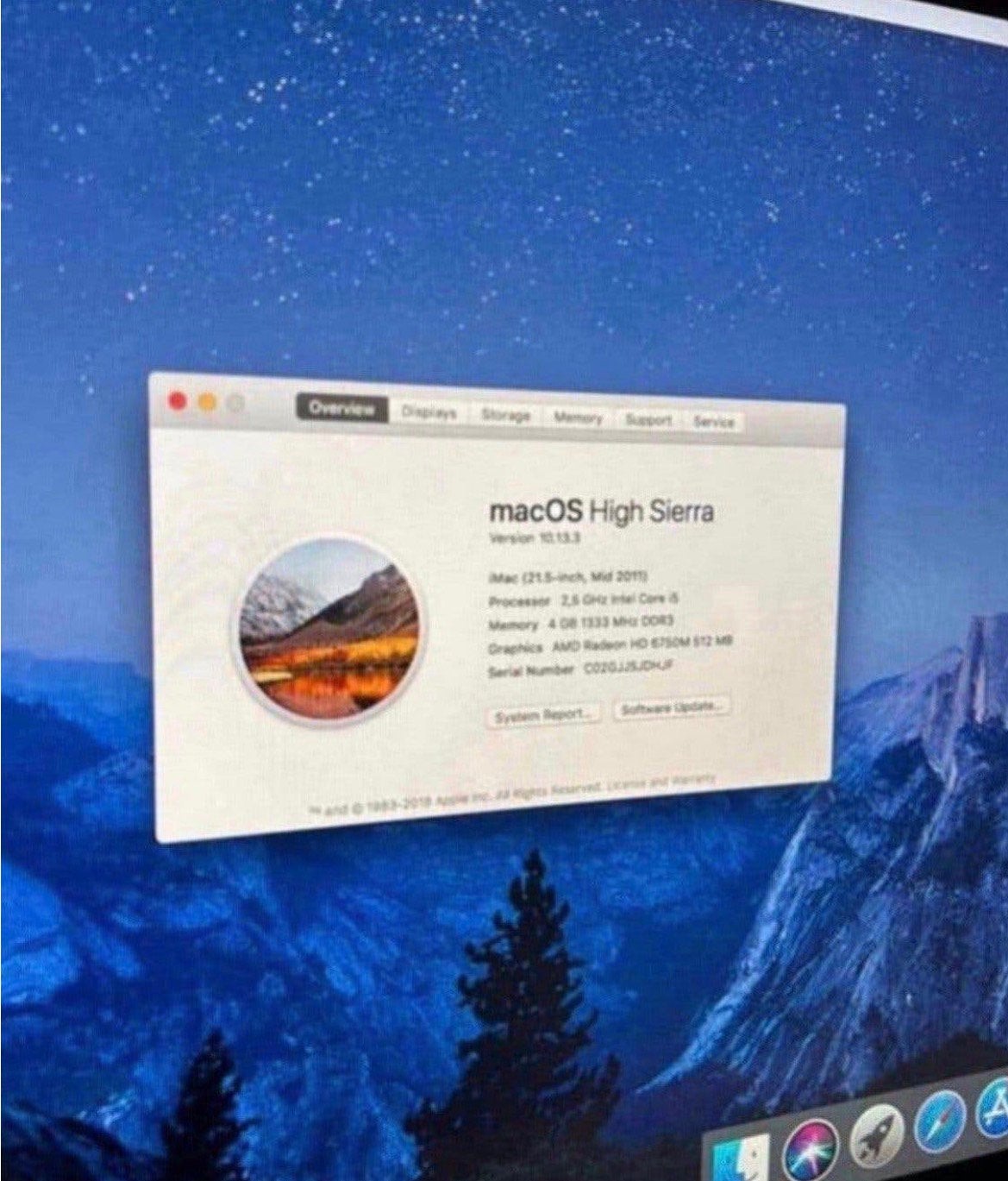Imac goede staat, Ophalen, Zo goed als nieuw, 4 GB, IMac