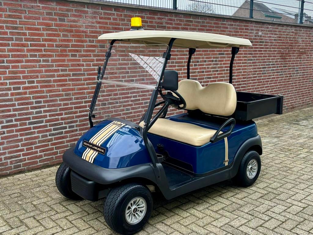 Prachtig Elektrische Clubcar Golfkar met Werkbak Als Nieuw!!, Ophalen of Verzenden, Zo goed als nieuw, Club