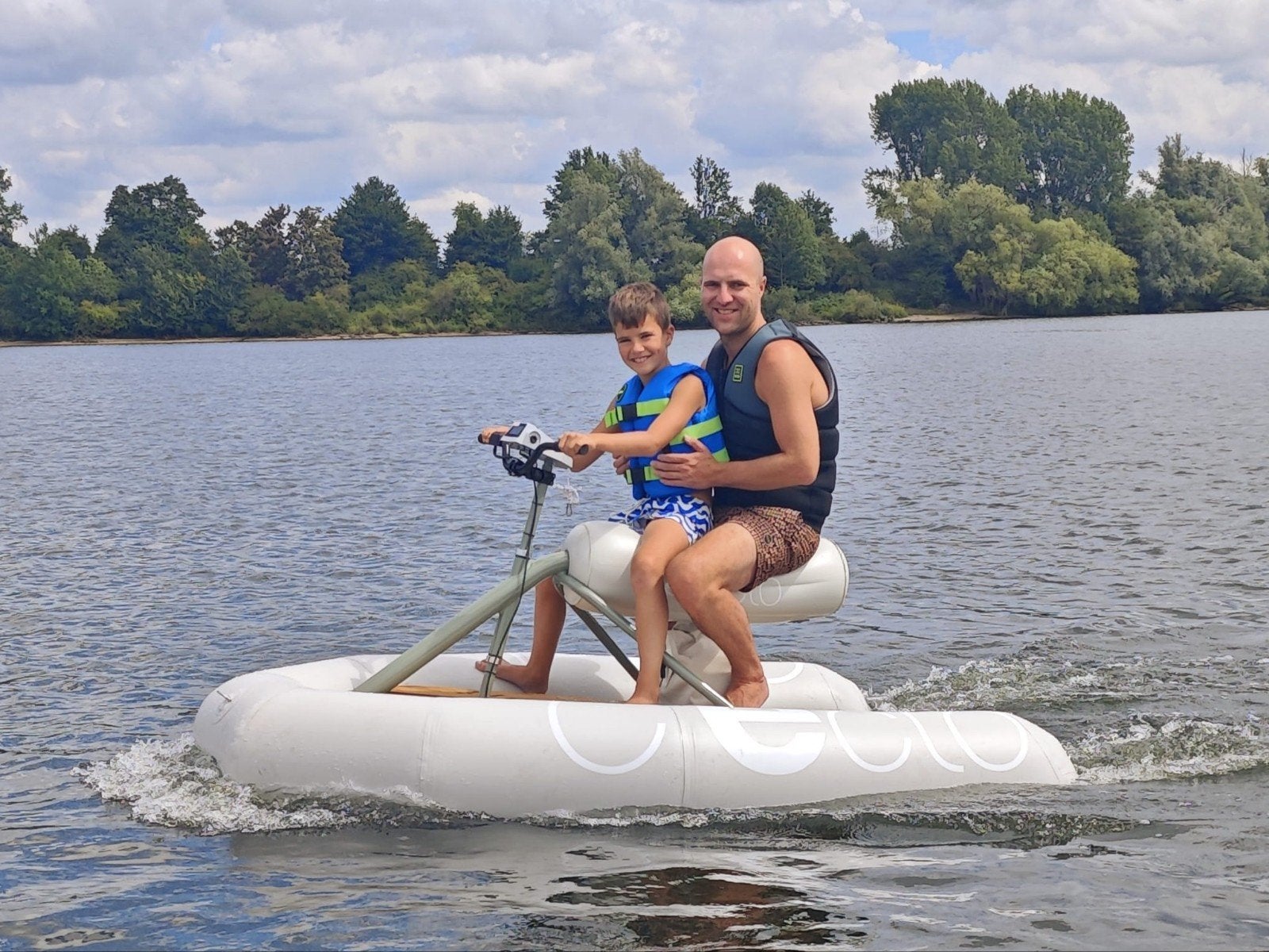 Unieke Elektrische Waterscooter / bijboot JetSOFT- Ceclo, Watersport en Boten, Ophalen, Elektrisch