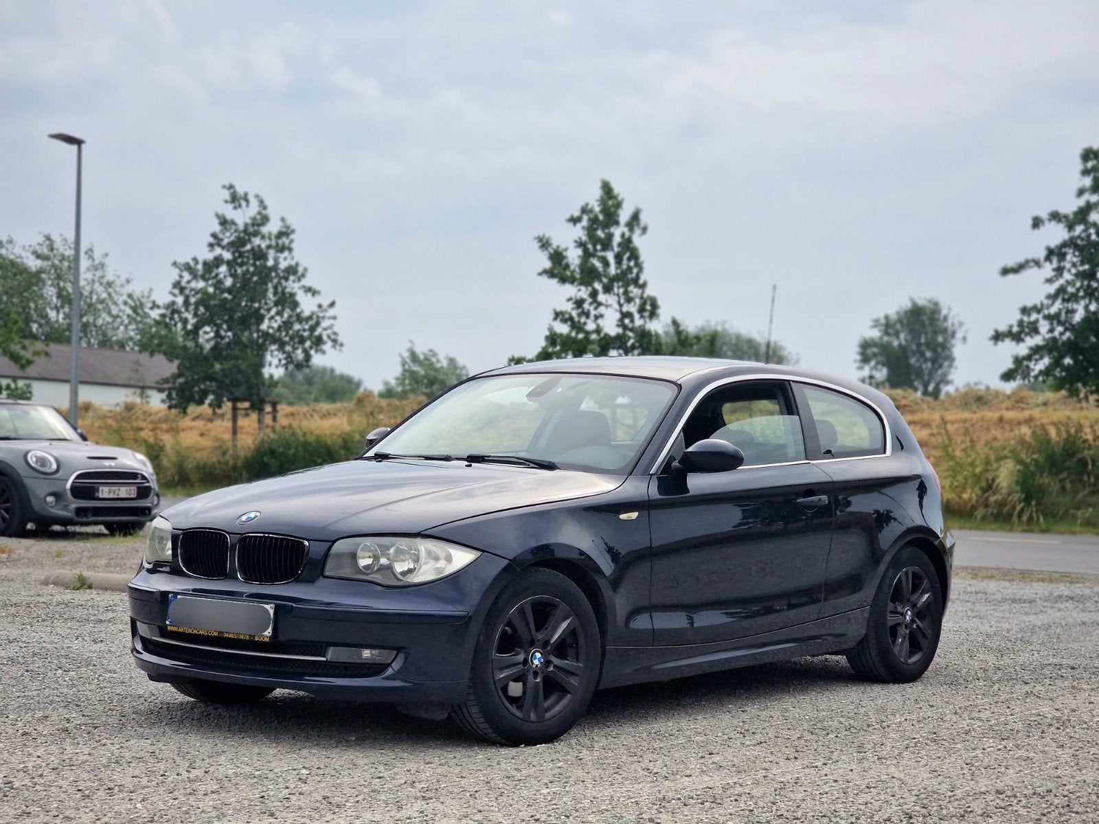 BMW 116i Benzine – 01/2009  223.000KM Coupé Sportief, 90 kW, Entreprise, Boîte manuelle, Noir