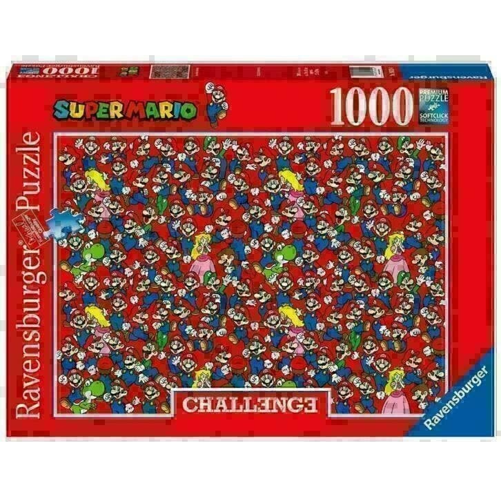 Super Mario Puzzel Challenge - 1000 stukjes - Ravensburger, Enlèvement ou Envoi, 500 à 1500 pièces, Neuf, Puzzle