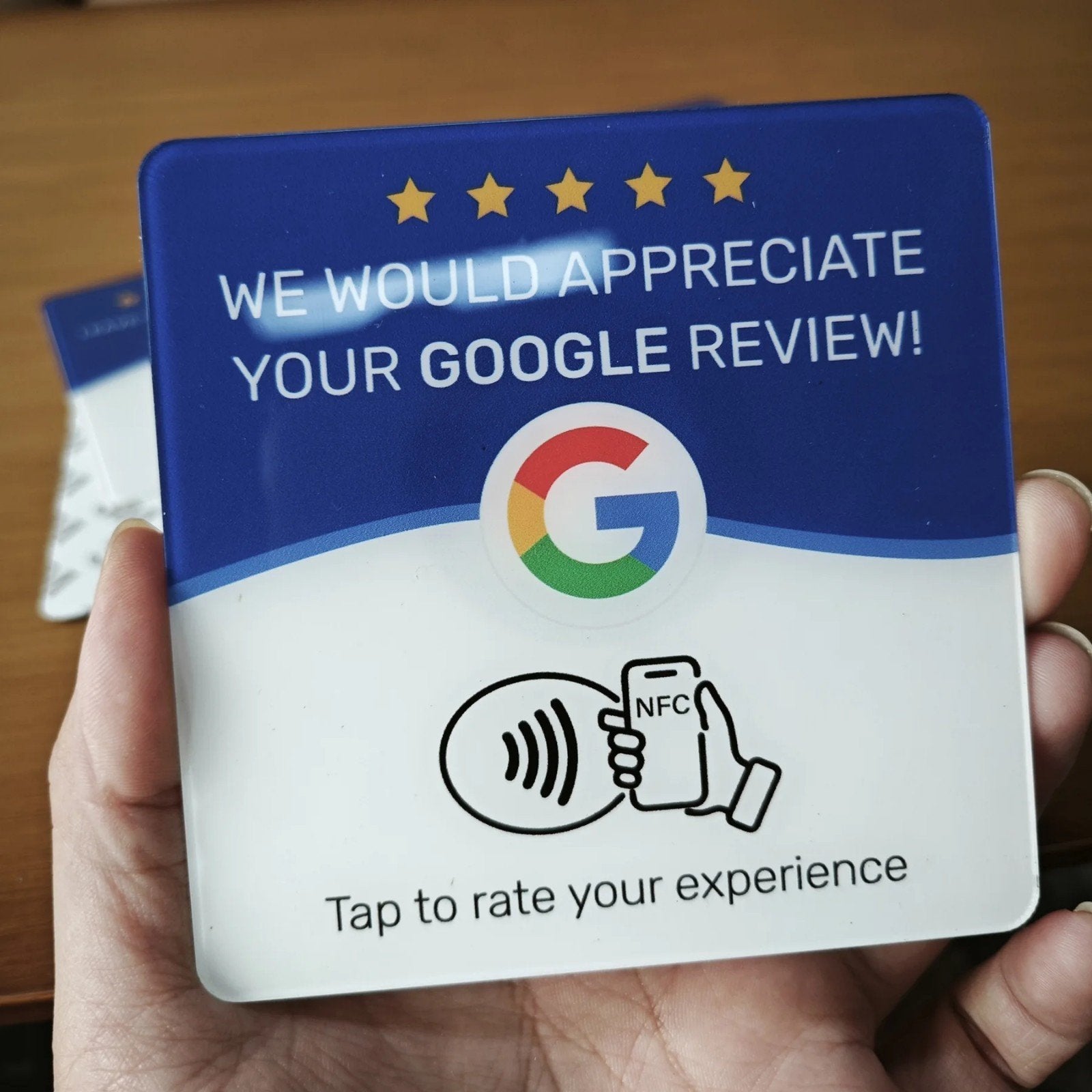Carte NFC Google Review