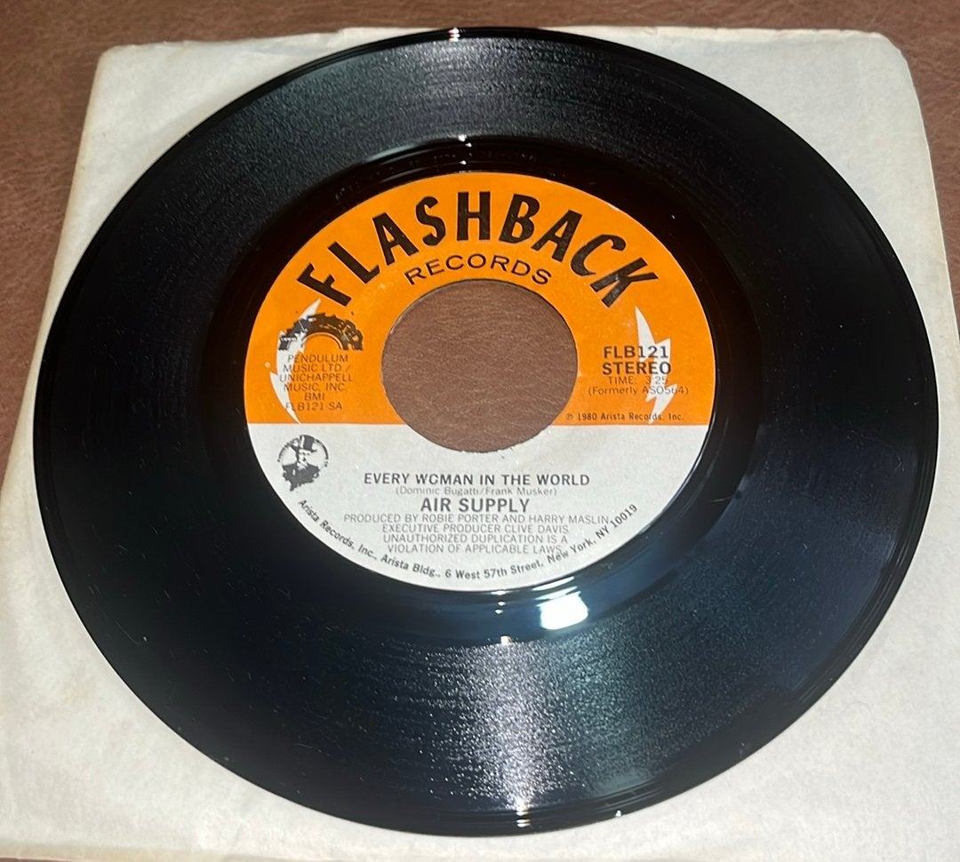 Air Supply ‎– Every Woman In The World - 7” vinyl single USA, Ophalen of Verzenden, Gebruikt