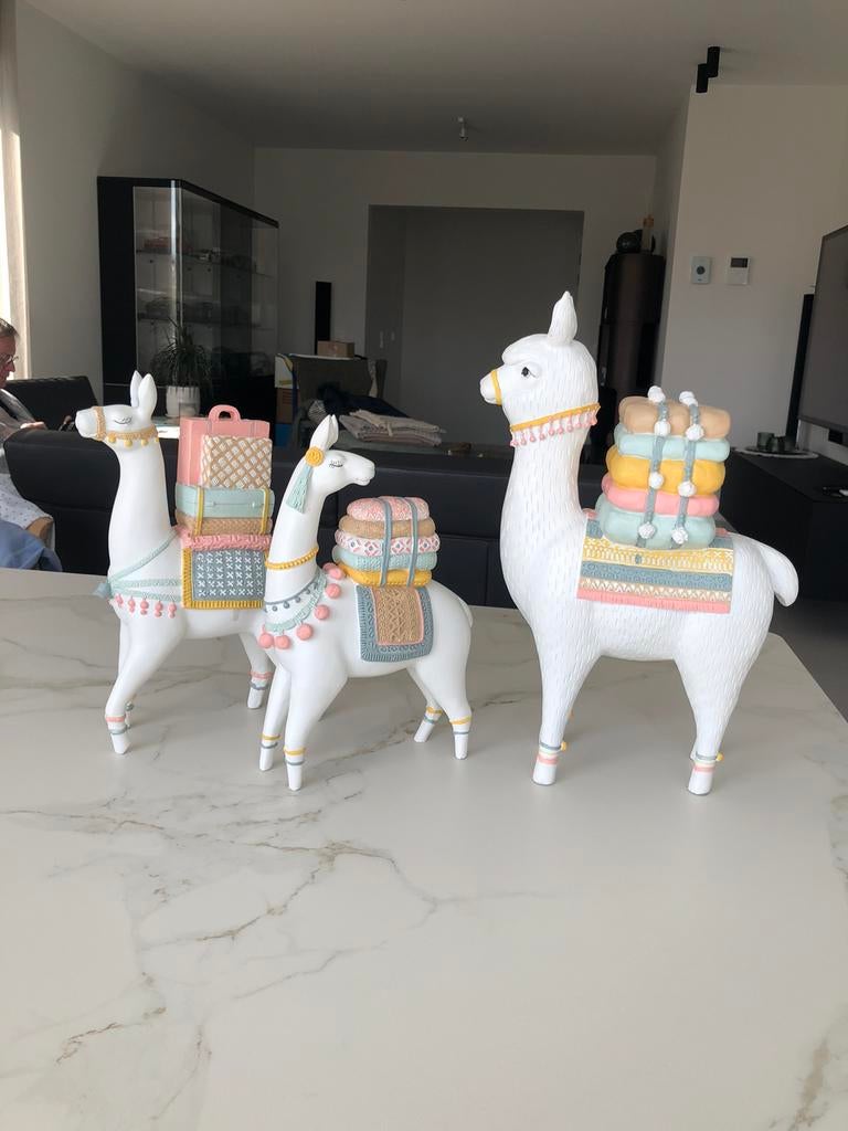 3 lampa’s beelden, Ophalen, Zo goed als nieuw