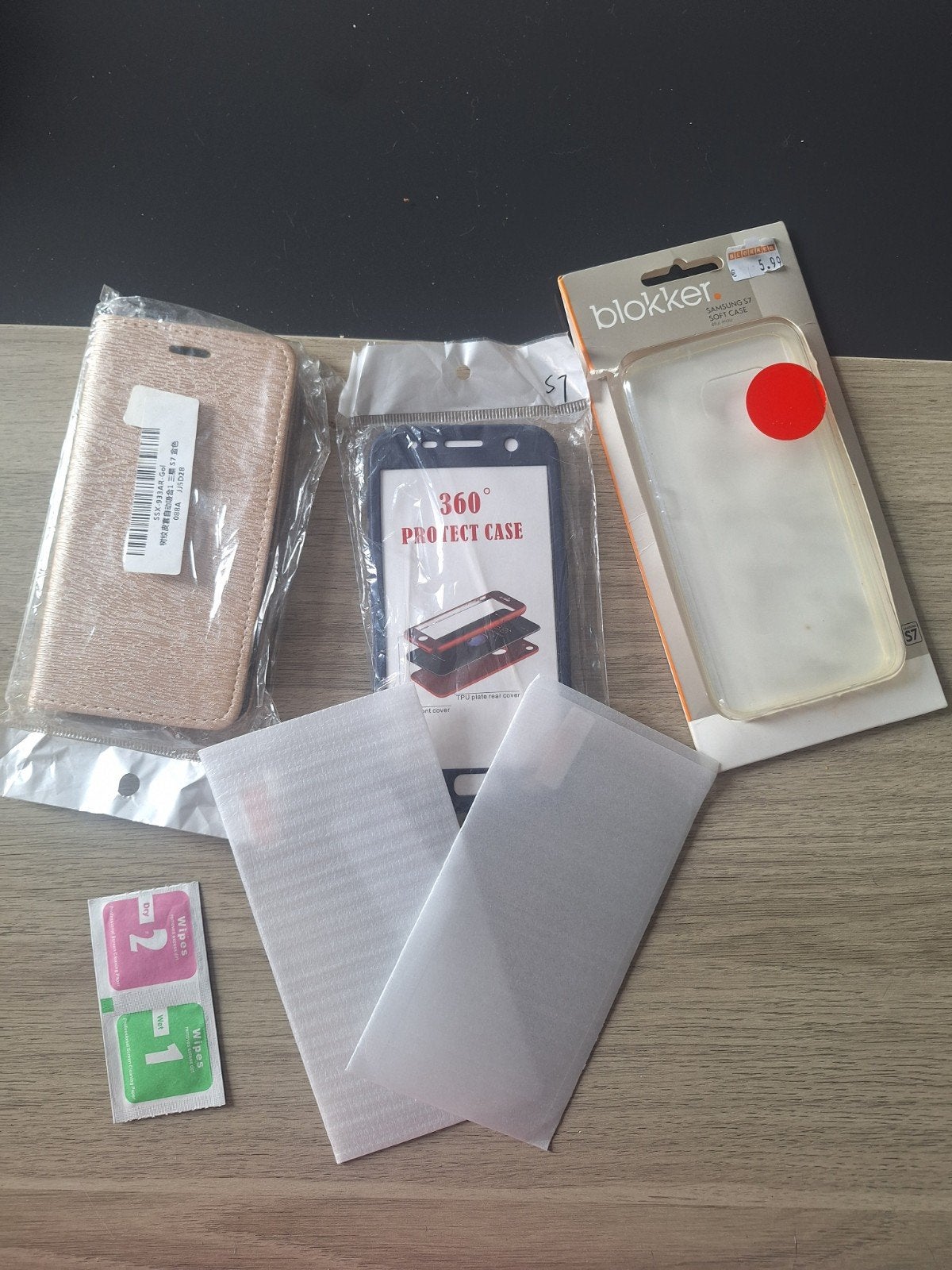 Coques et écrans samsung s7, Télécoms, Enlèvement