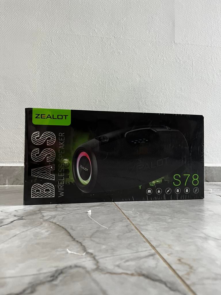 ZEALOT S78 Bluetooth Speaker – Krachtige Bass, Informatique & Logiciels, Cartes vidéo, Enlèvement, Comme neuf
